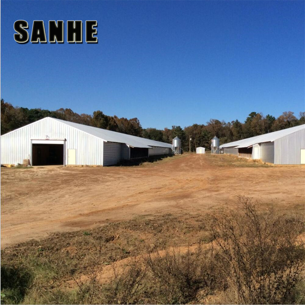 steel fabricated chicken shed