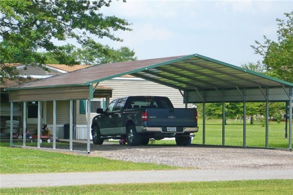 Boxed Eave Roof Style Carport