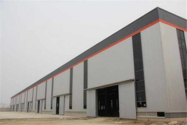 large span steel space frame structure warehouse