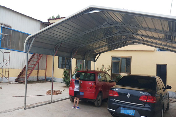 metal structure car shelter