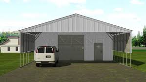 metal frame carport garage kit