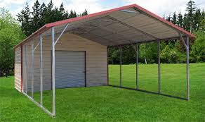 metal frame carport garage kit