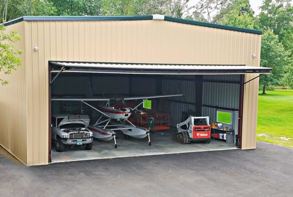 Customized Metal or Steel Airplane Hangars for Aircraft Storage, Metal Buildings are the Best Choice !